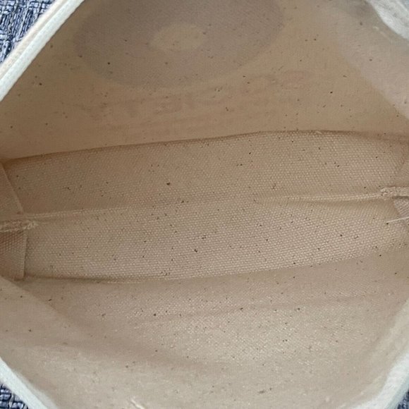 Dogeared Make Up Bag SOCIETY Zip Up Bag Cotton Donut New - Picture 8 of 10